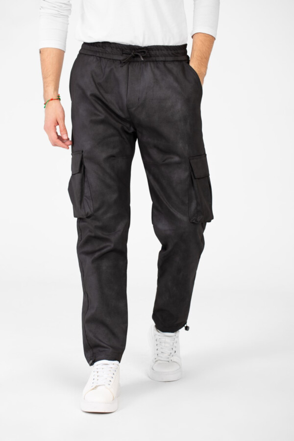 Men's Casual Sweatpants With Elastic Waist And Side Pockets