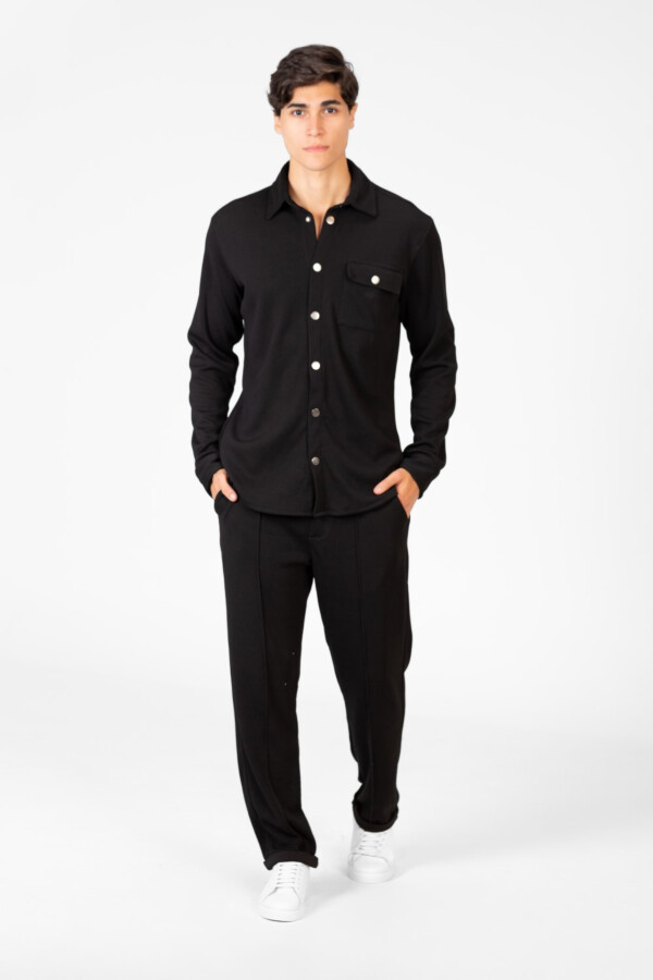 Men's Basic Outfit Shirt And Pants Made Of High Quality Material
