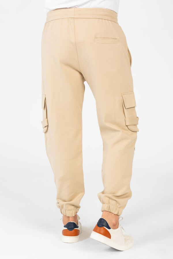 سويت بانتس رجالي اوفر سايز بأستك من الوسط