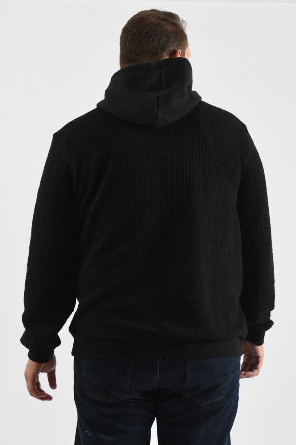 سويت شيرت مقاسات خاصة هودي رجالي ببطانة داخلية سادة ميلتون