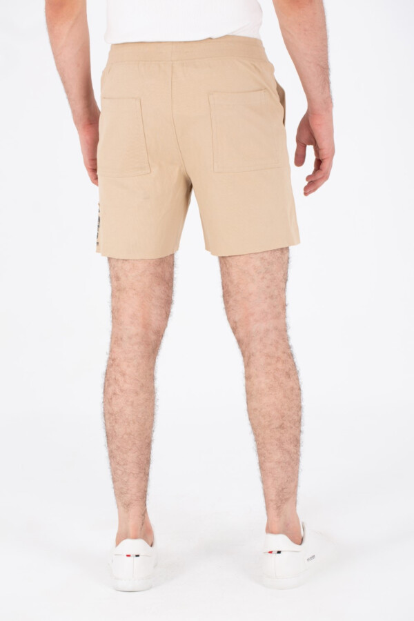Mens Milton Shorts With Side Print And Front Pockets