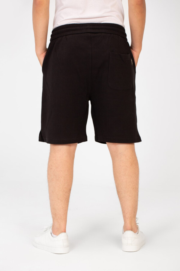 Men's Tomato Melton Short With Elastic Waistband And Pockets