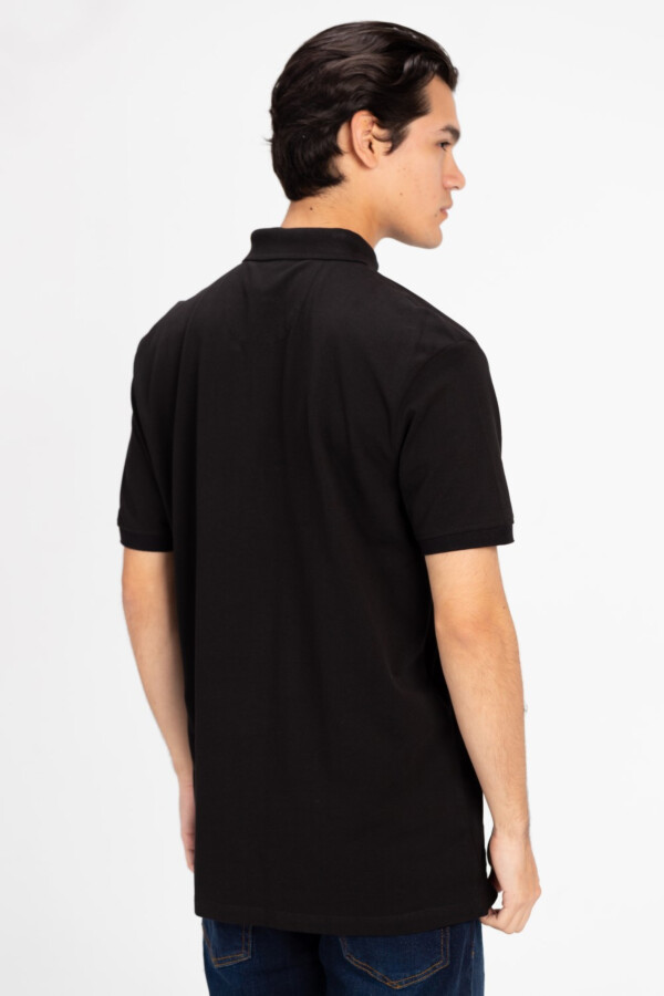 Men's Slim Fit Polo T-Shirt With Front Graphic Print