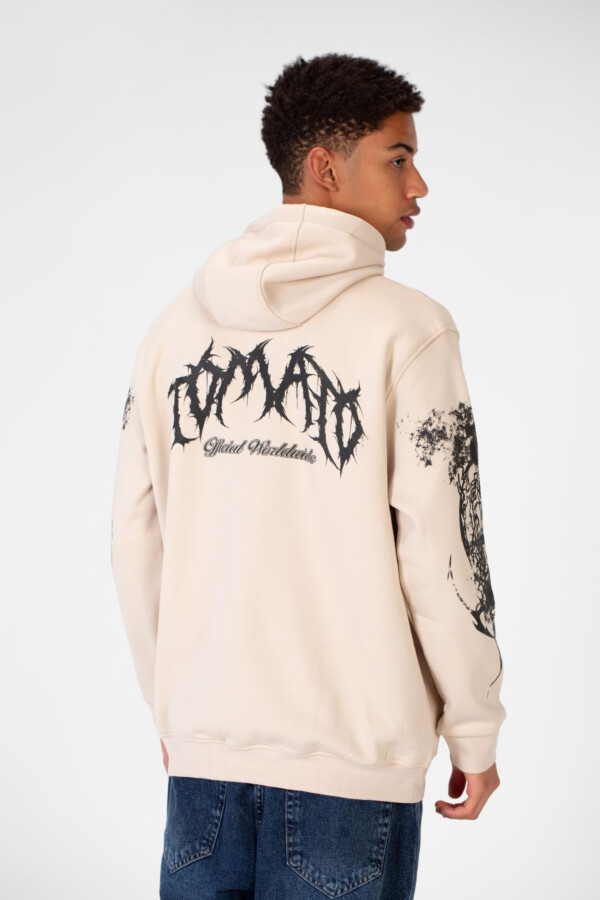 Men's Hoodie Sweatshirt Printed With A Comfortable Melton Material