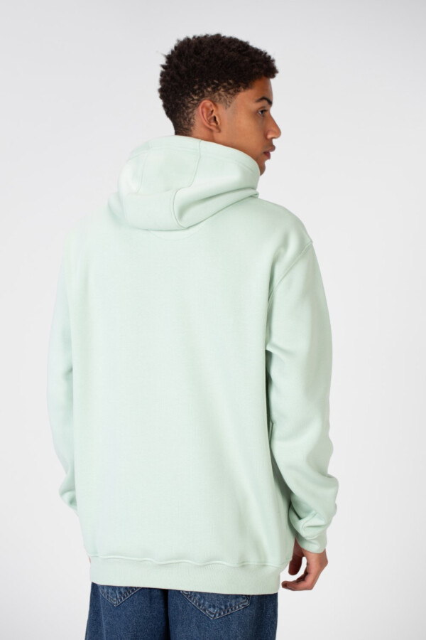 Men's Hoodie Sweatshirt With Front Print And Front Pocket