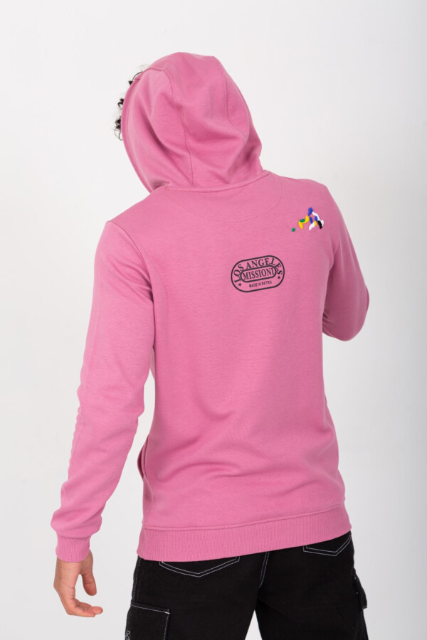 سويت شيرت رجالي مبطن هودي بطبعة من الخلف و الأمام و تفاصيل مميزة و يتميز بالأناقة