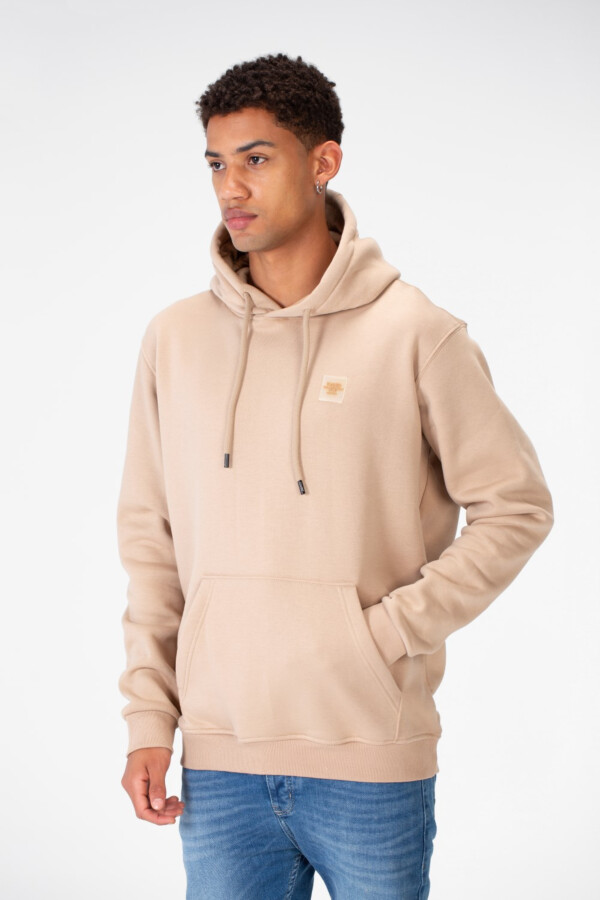 Men's Basic Plain Hoodie Sweatshirt With Pocket And Tomato Badge On The Front