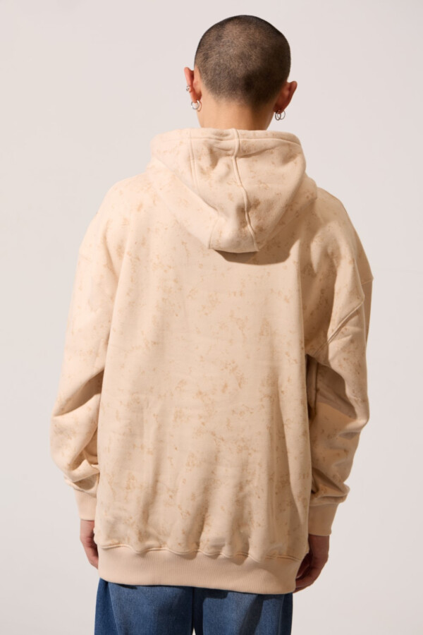 Men's Regular Fit Milton Acid Wash Hoodie Sweatshirt