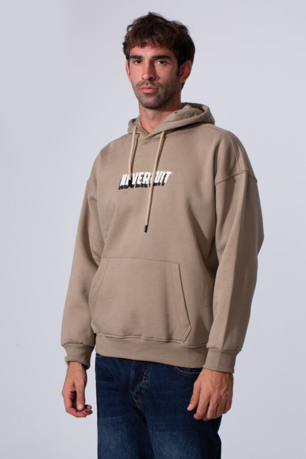 Men's Tomato Oversized Milton Hooded Sweatshirt