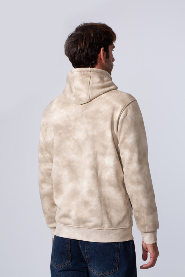 Men's Tie Dye Slim Fit Hoodie Sweatshirt With Long Sleeves