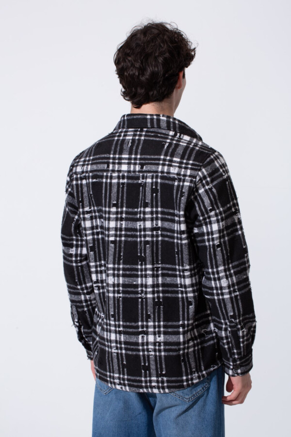 Men's Regular Fit Long Sleeves Winter Wool Shirt