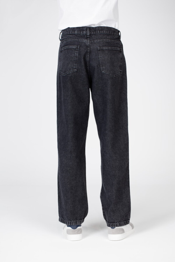 Men's Wide Leg Jeans Pants With Basic Details