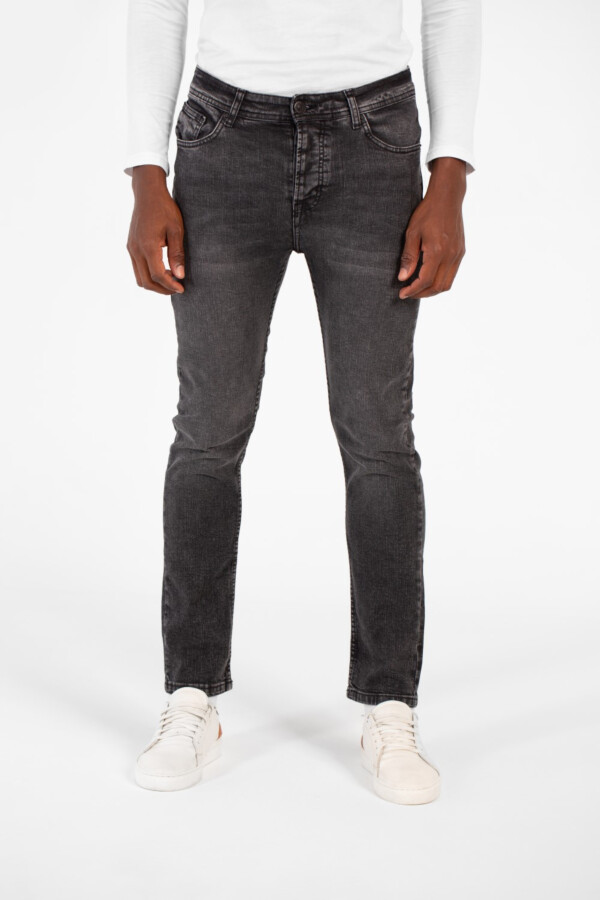 بنطلون جينز رجالي يوزد توميتو سليم فيت بجيوب