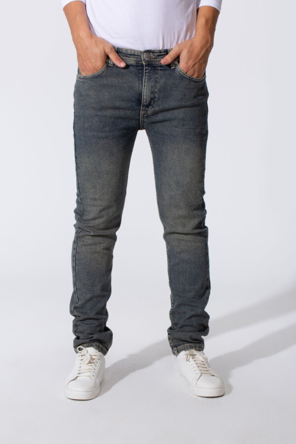 Men's Used Slim Fit Tomato Five Pocket Modern Jeans