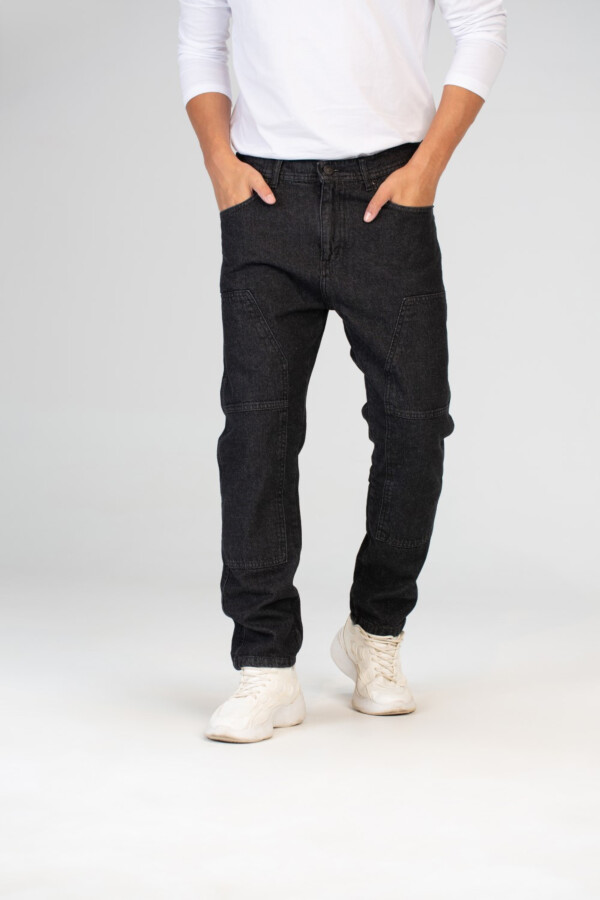 Mens Wide Leg Jeans With Five Pockets And A Modern Fit
