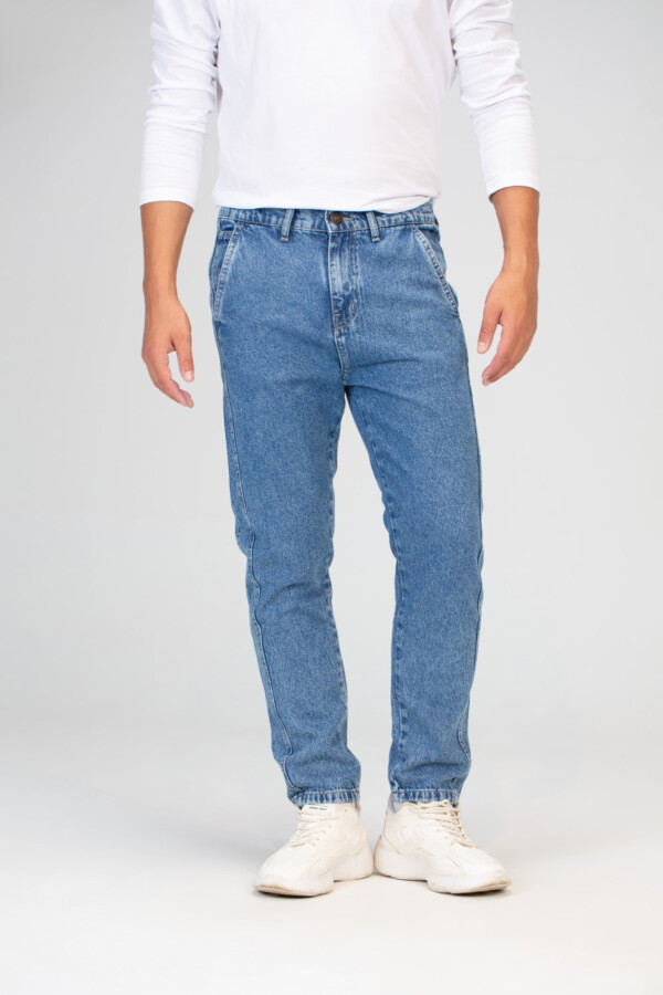 Mens Wide Leg Jeans With A Comfortable Fit And A High Waist