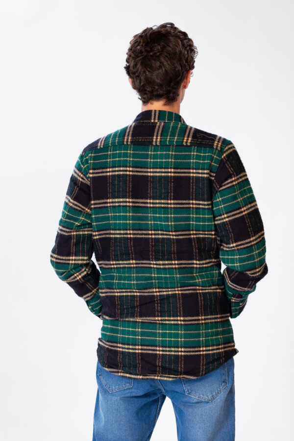 Men's Checked Regular Fit Shirt With Front Pockets
