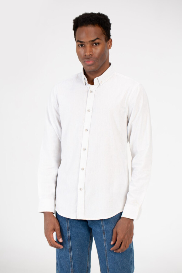Men's Slim Fit Poplin Button Front Shirt