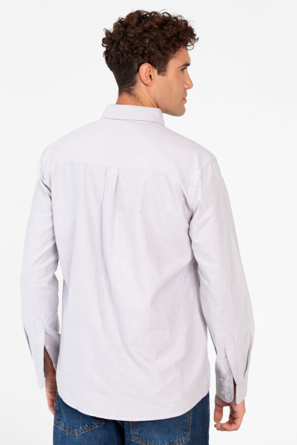 Men's Basic Long Sleeve Regular Fit Shirt
