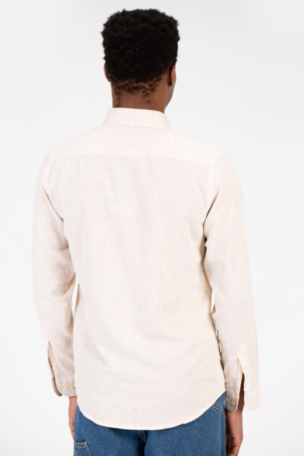 Men's Basic Slim Fit Poplin Long Sleeve Shirt