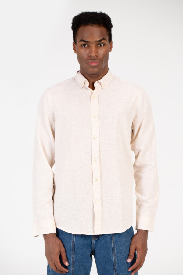 Men's Basic Slim Fit Poplin Long Sleeve Shirt