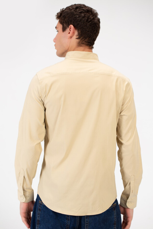 Men's Basic Plain Slim Fit Shirt In Comfortable Material