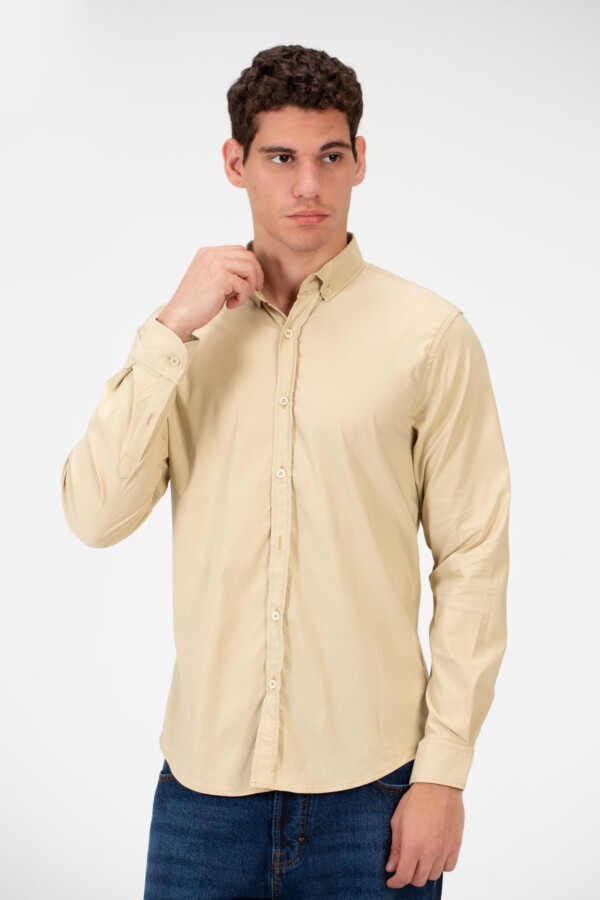 Men's Basic Plain Slim Fit Shirt In Comfortable Material