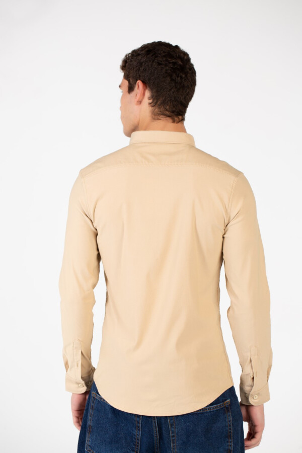 Men's Basic Slim Fit Full Button Shirt