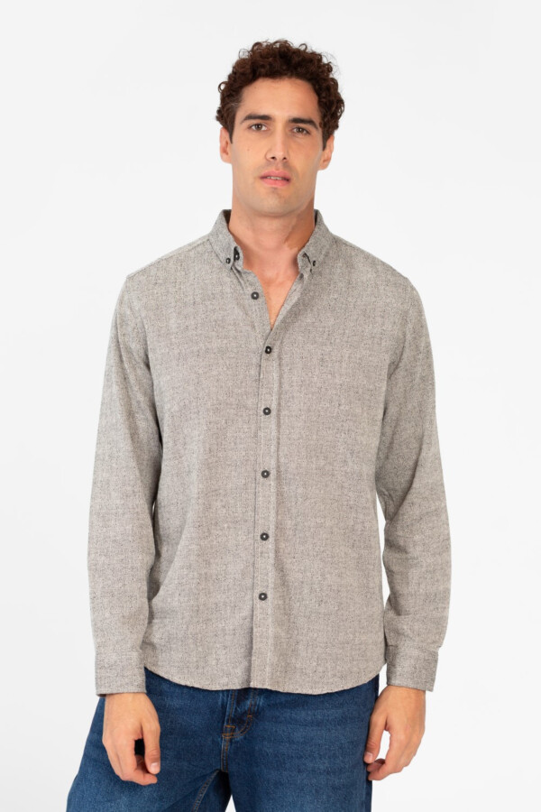 Men's Basic Regular Fit Long Sleeve Shirt