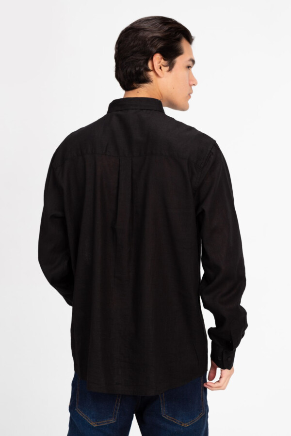 Men's Basic Linen Regular Fit Shirt