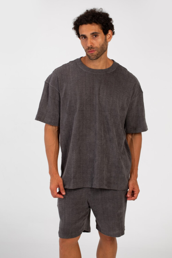 Men's Summer Comfortable Daily Outfit Set Round Neck Half Sleeve T-Shirt And Short