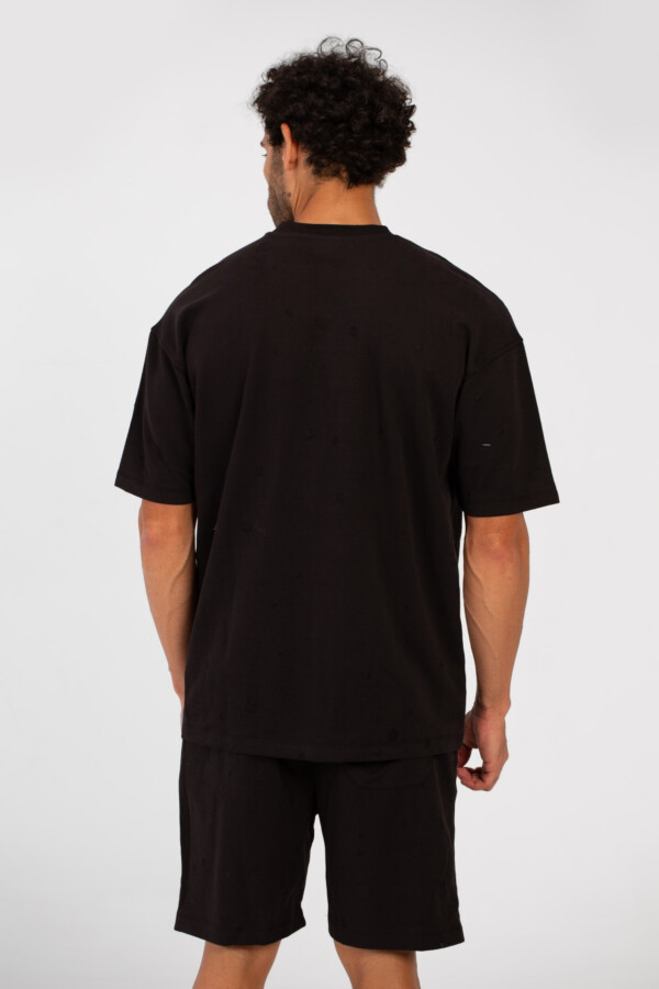 Men's Regular Fit Outfit Set Half Sleeved T-shirt & Short In High-Quality Material