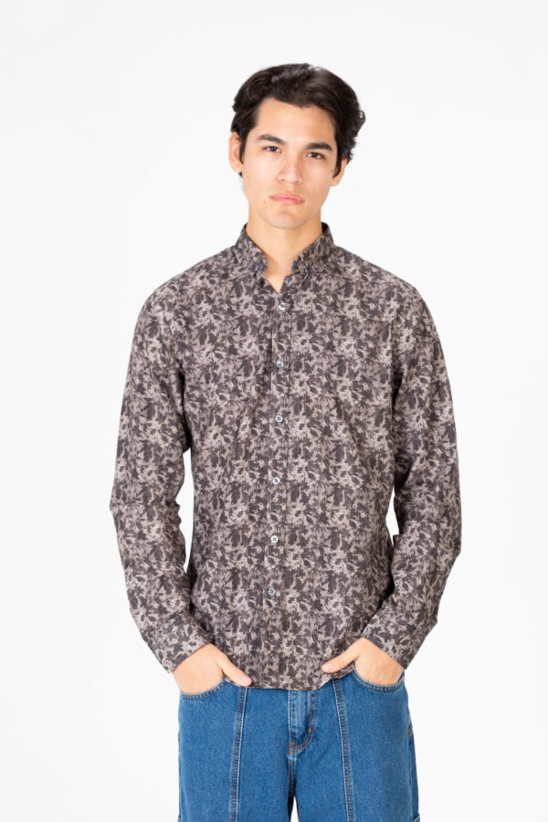 Men's Slim Fit Long Sleeve Jakar Shirt