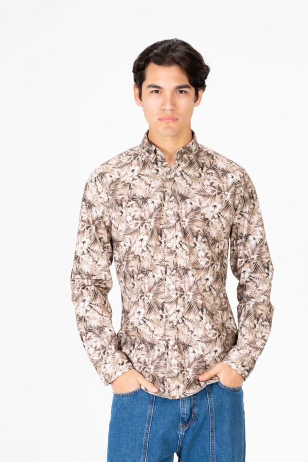 Men's Slim Fit Long Sleeves Jakar Shirt