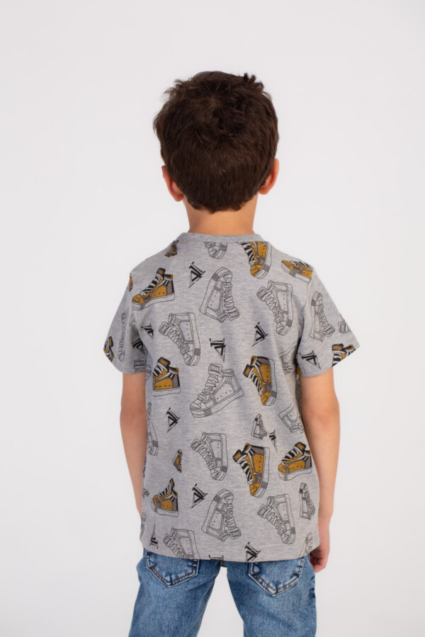 Boy's Full Cover Printed Colorful Regular Fit Comfort Cotton Eye Catching Prints T-shirt