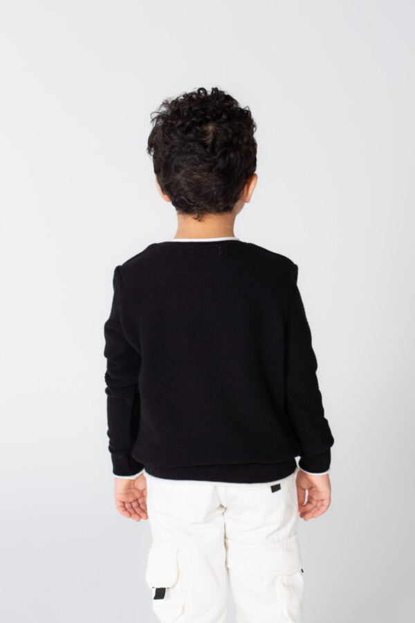 Boy's Basic Crew neck Made Of Soft Pullover
