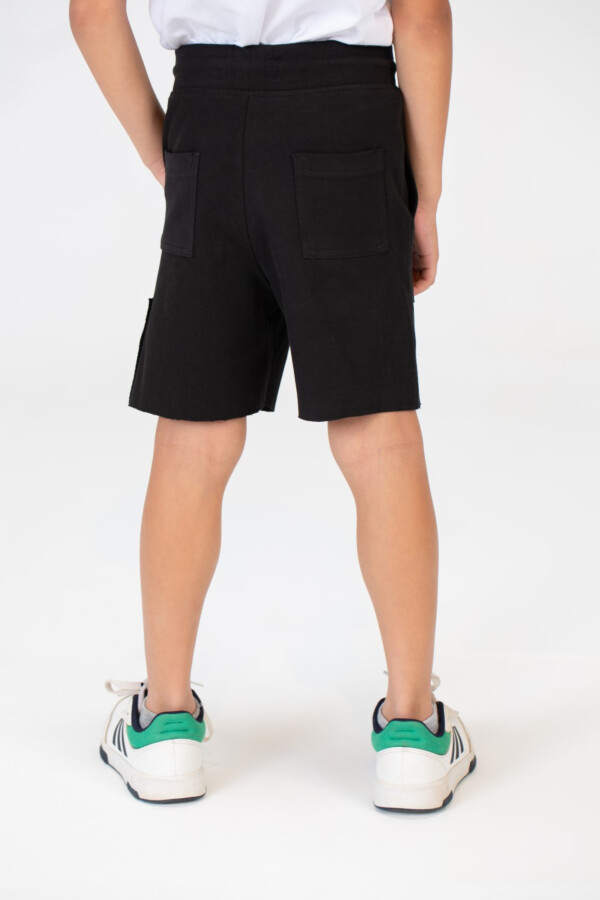 Boys Milton Short With Elastic Waistband And Front And Back Pockets