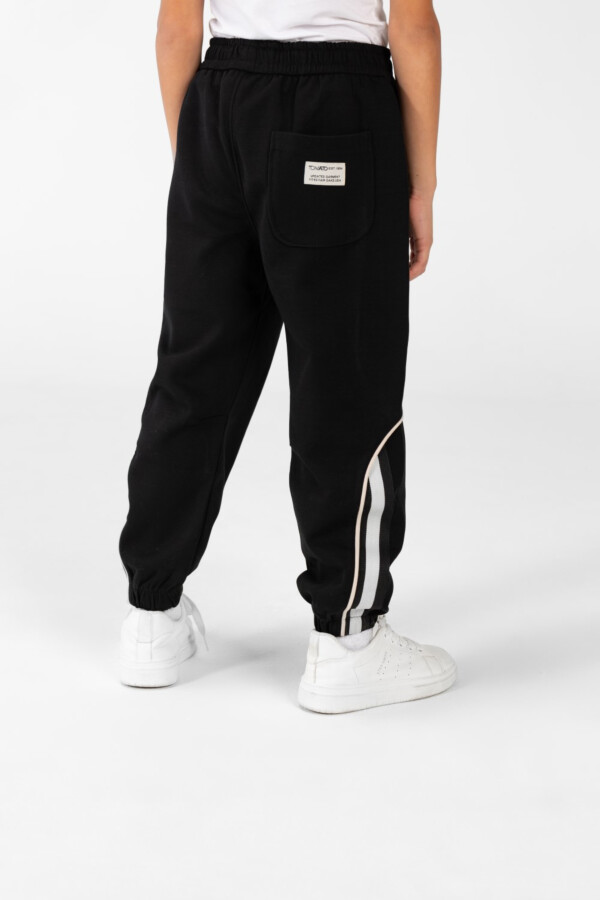 Boy's Sweatpants Joggers With Drawstring Closure And Back Pocket