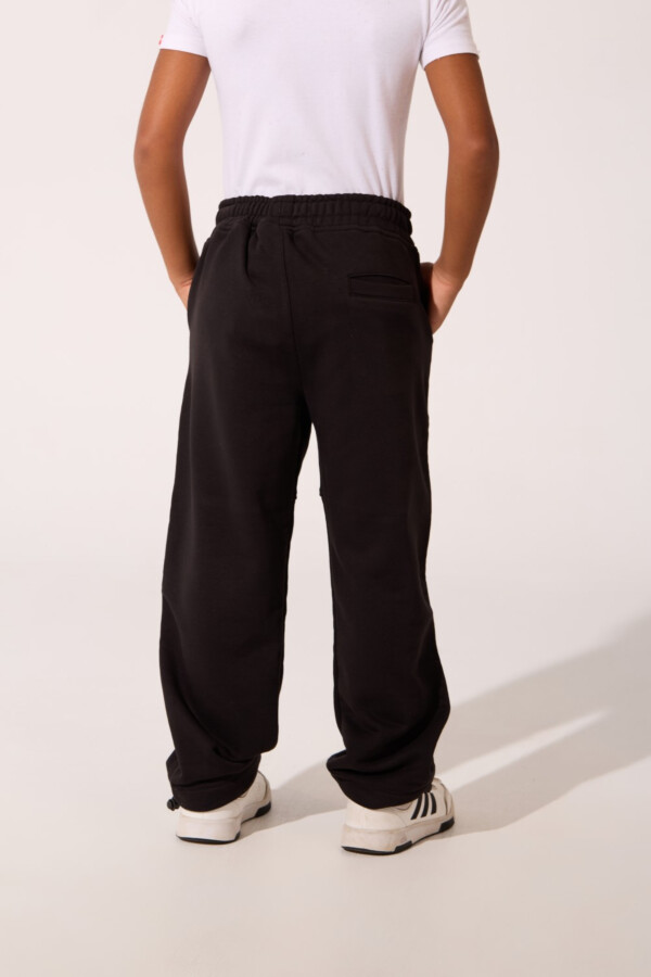 Boy's Oversized Sweatpants With Elastic Waistband And Back Pocket