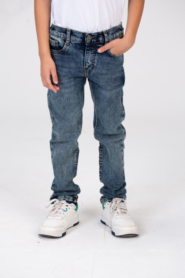 Boys Jeans With Five Pockets And A Tomato Patch On The Back