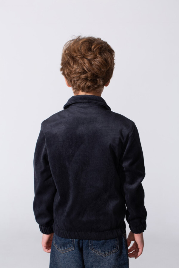 Boy's Winter Long Sleeves Slim Fit Velvet Shirt With Buttons