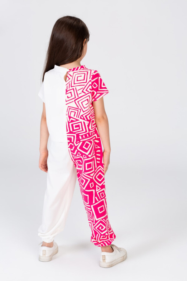 طقم صيفي بناتي مميز بخامة مريحة