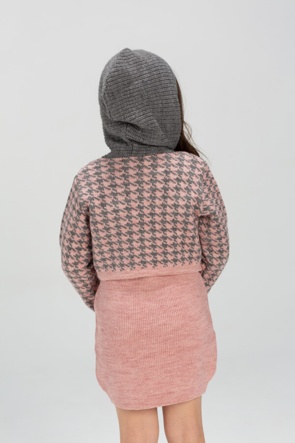 Girl's Long Sleeve Basic Regular Fit Outfit With Unqiue Design