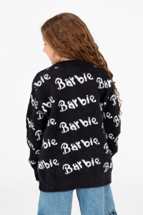 Girl's Jakar Barbie Print Full Zip Pullover