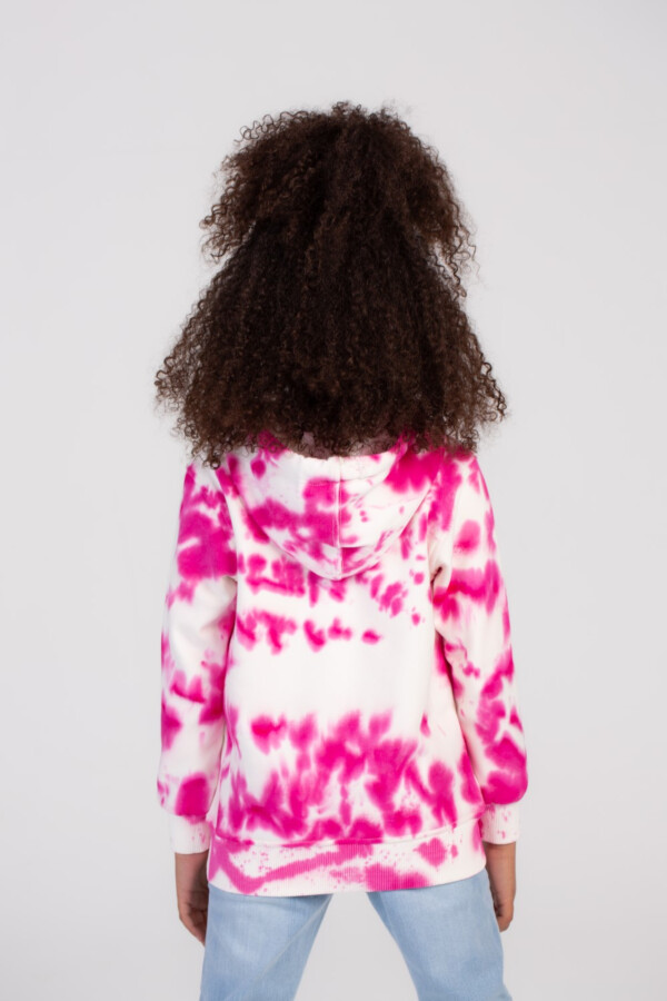 سويت شيرت هودي بناتي ببطانة داخلية سادة من الميلتون الناعم ملون