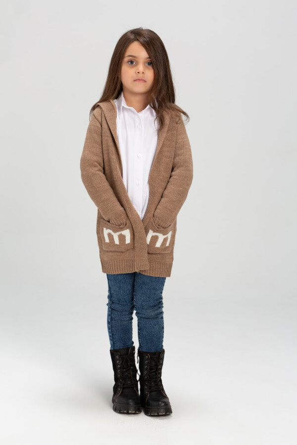 Girl's Long Sleeve Basic Regular Fit Long Style Outfit With Unqiue Design