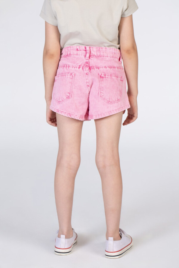Girls Used Slouchy Jeans Shorts With Five Pockets