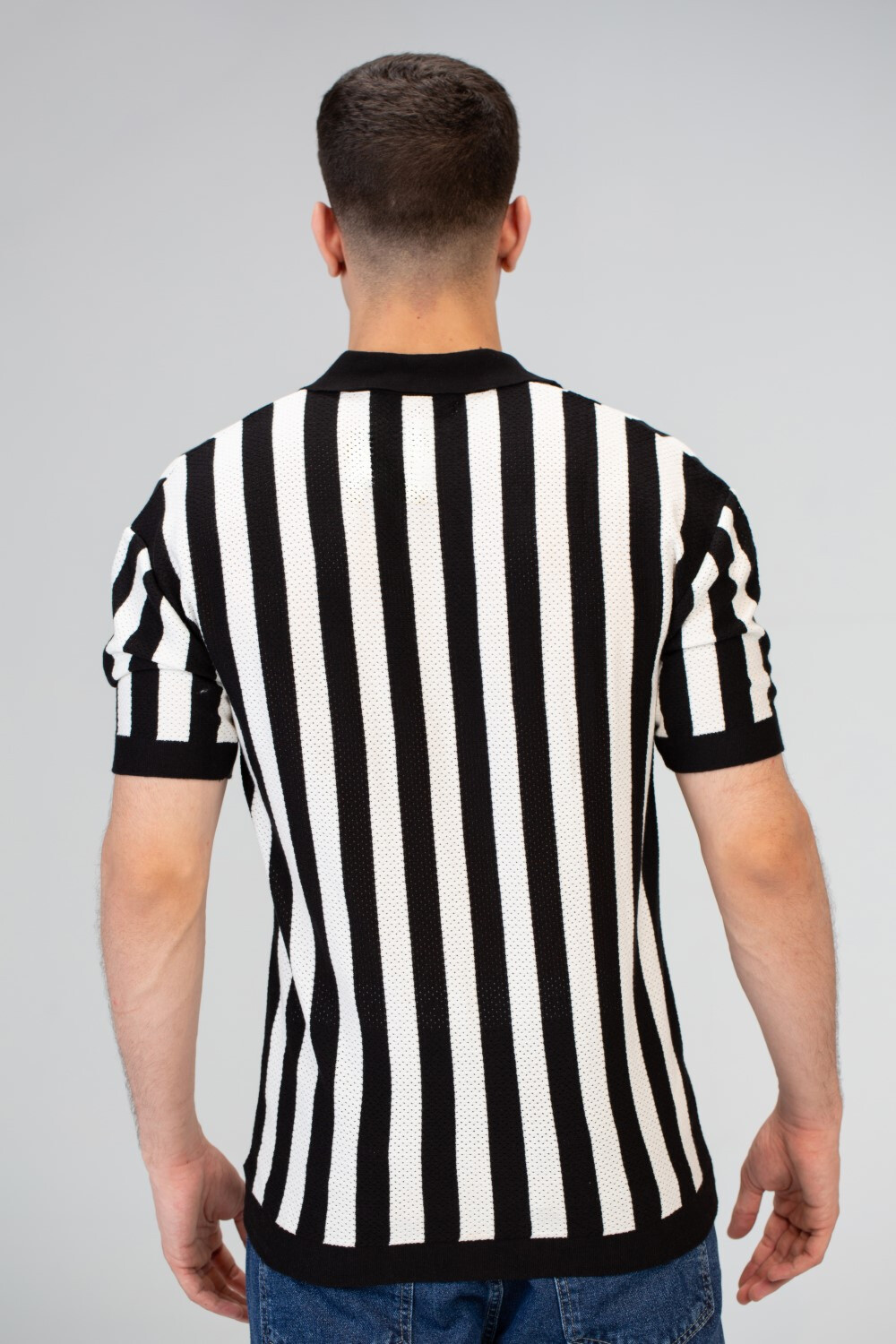 Mens Polo T-shirt With Short Sleeves And Comfortable Practical Material