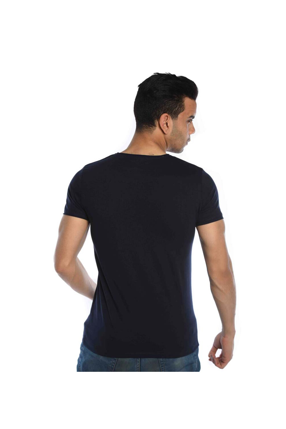 Men's Crew Neck Basic Cotton Men T-shirt