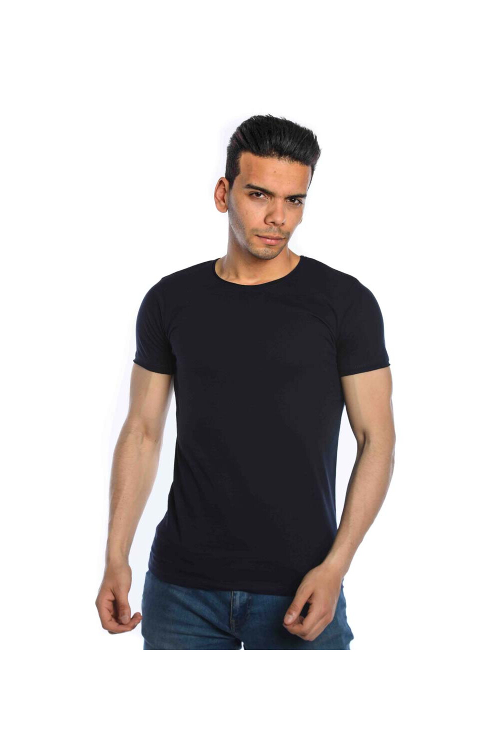 Men's Crew Neck Basic Cotton Men T-shirt